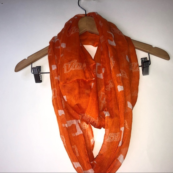 Fifth Avenue Orange Vols Infinity Scarf OSFA - Picture 1 of 8